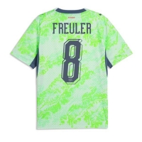 Camiseta Suiza Remo Freuler #8 Segunda Equipación Replica Mundial 2026 mangas cortas